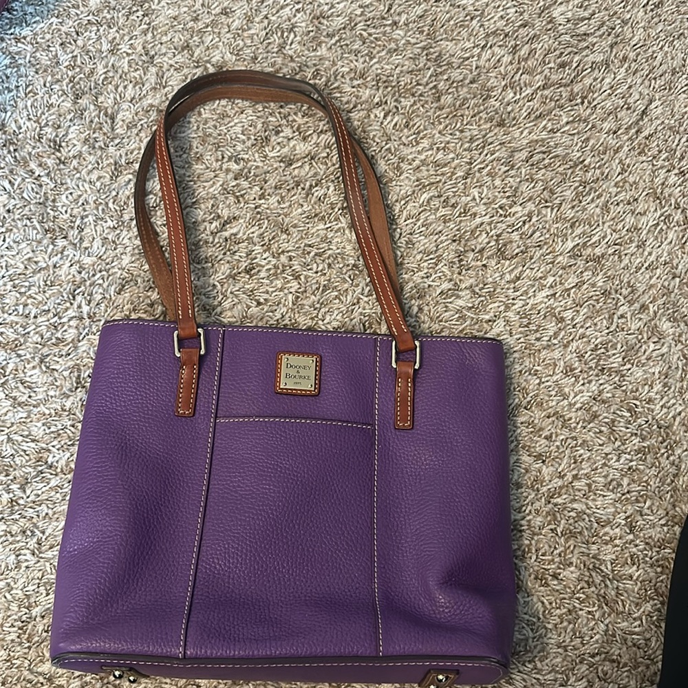 Dooney & Burke purple purse